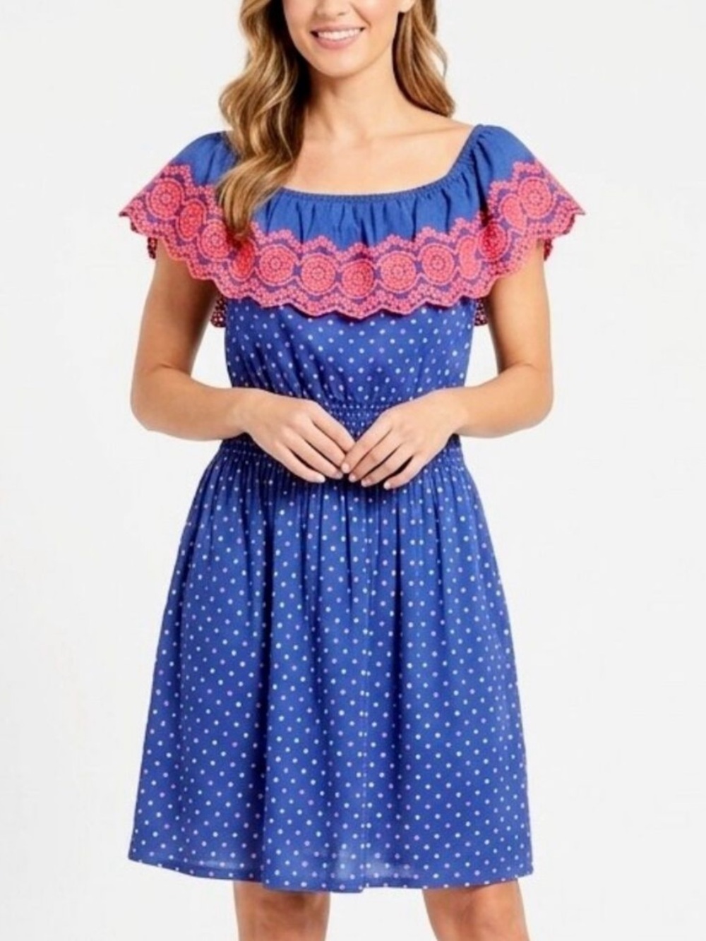 Lilly Pulitzer Kalama on off shoulder jersey dress - Picture 1 of 9